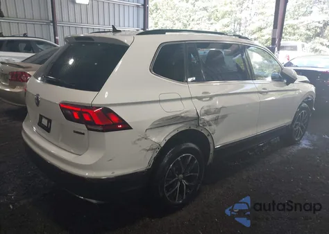 2021 Volkswagen Tiguan 2.0T Se/2.0T Se R-Line Black/2.0T Sel из США, поврежденный, VIN 3VV2B7AX2MM099075